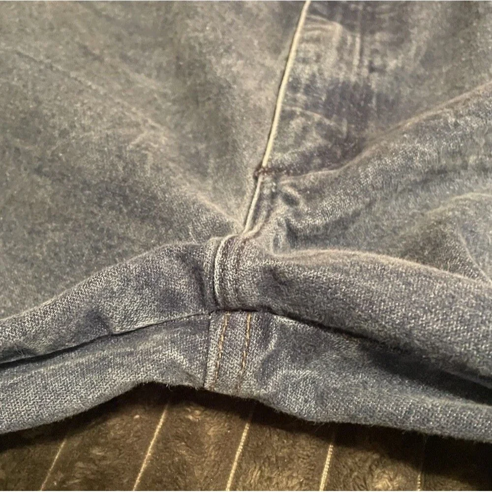 Mens Vintage WRANGLER 34x32” WORK Jeans Straight Medium Wash 13MWZ USA